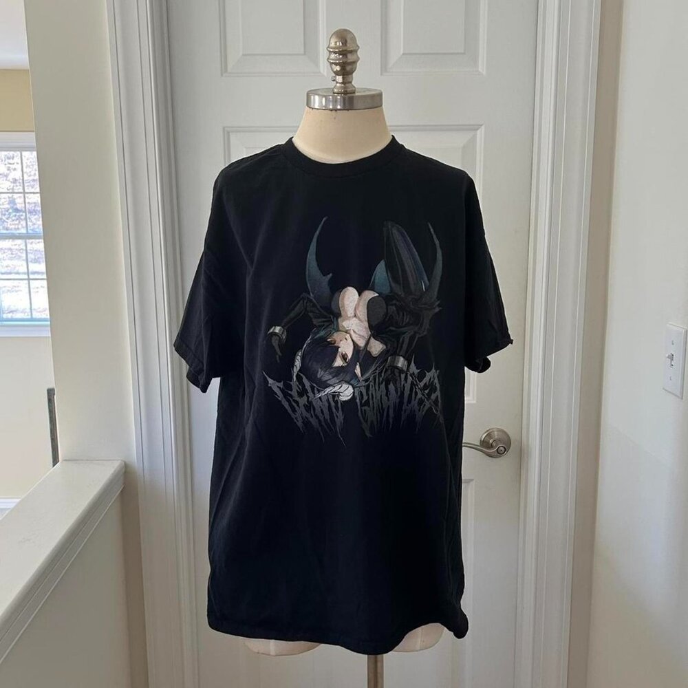 LEWD COMPLEX TSHIRT DEMON GIRL GRAPHIC PRINT